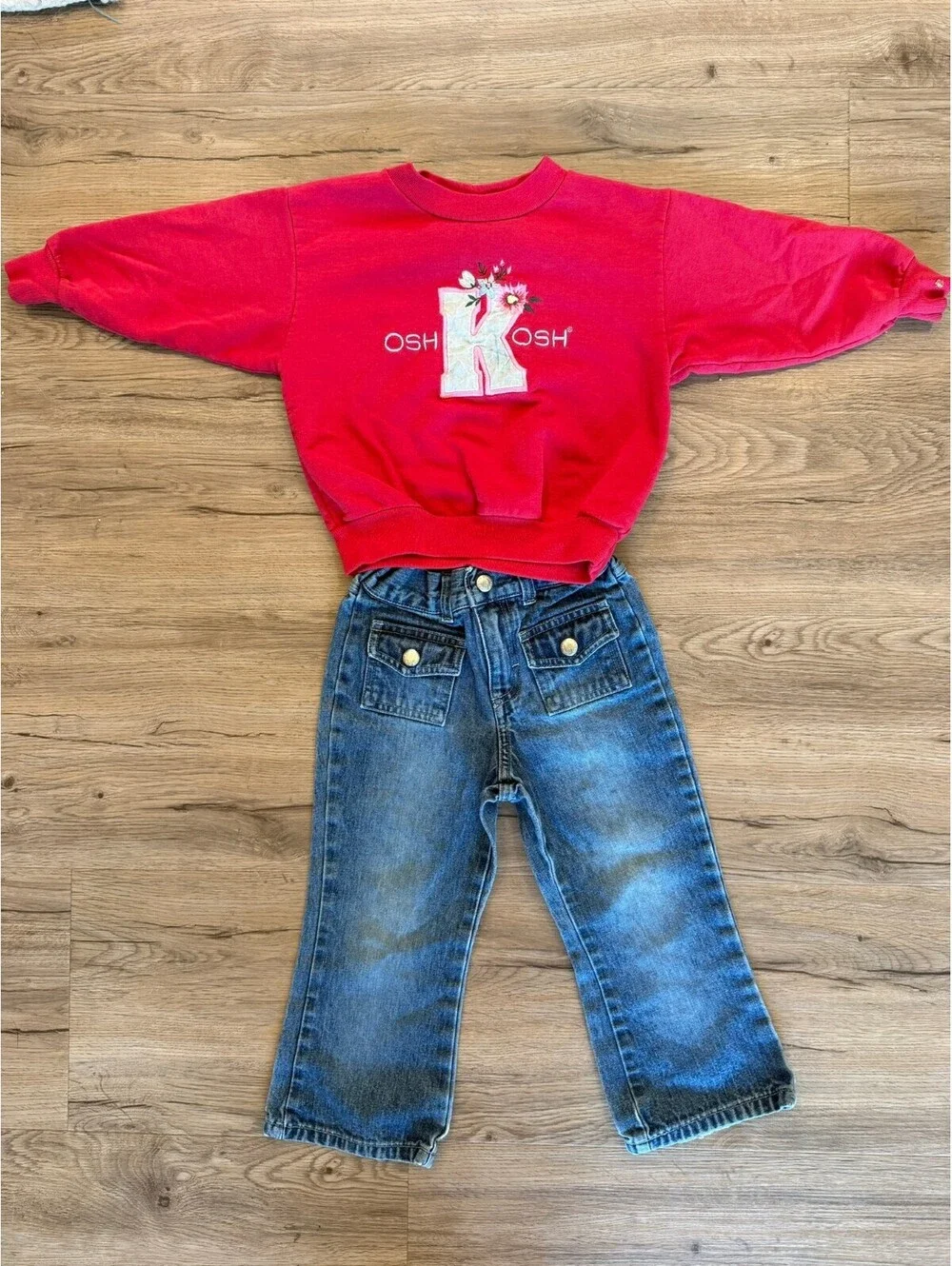 Vintage Y2K Toddler Girls Bundle Size 3T Oshkosh Riders